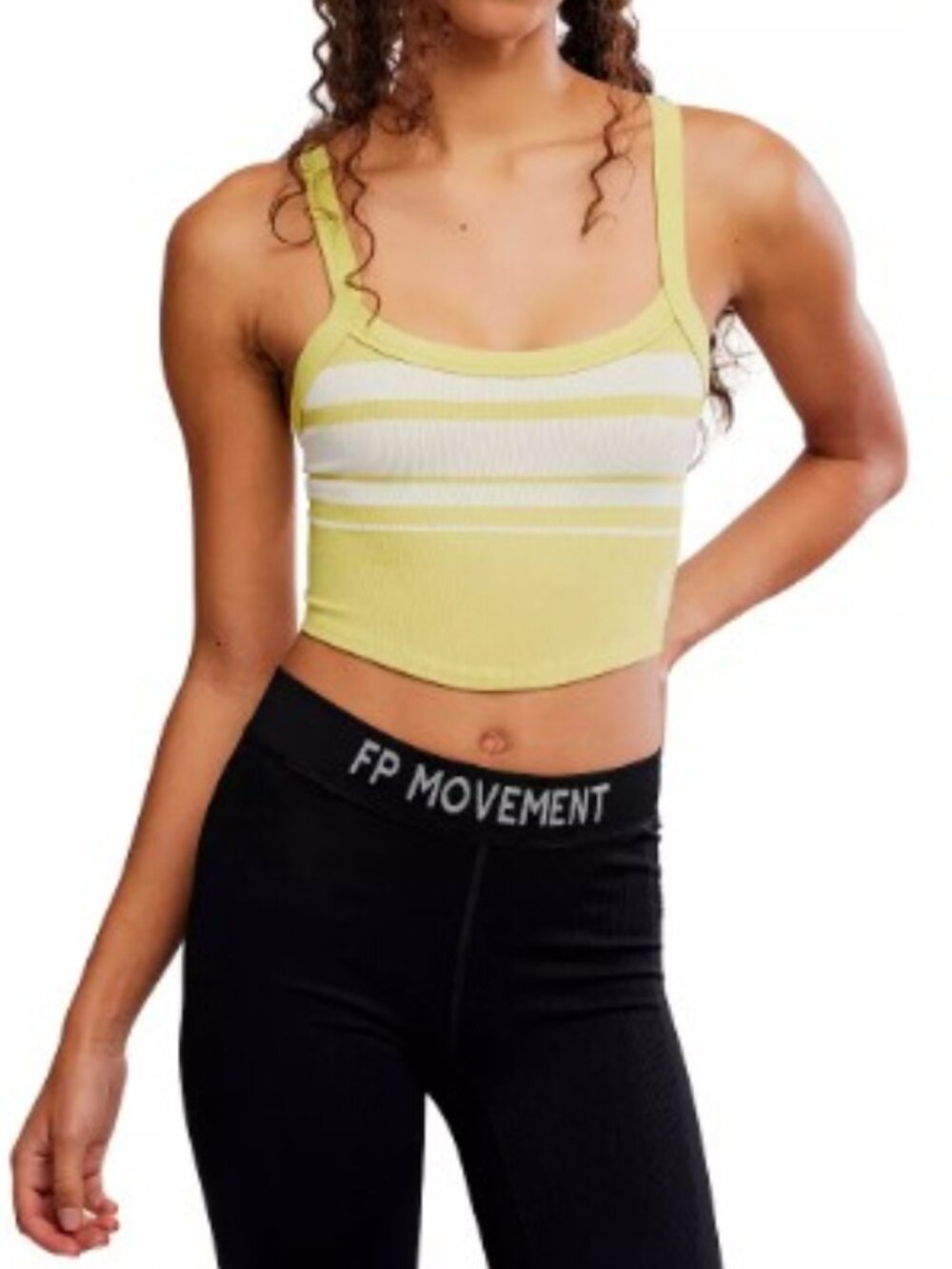NWT FP Movement Women's All Clear Striped Cami